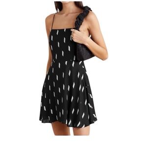 **FLASH SALE** Size 2 ALICE + OLIVIA Glinda printed crepe mini dress